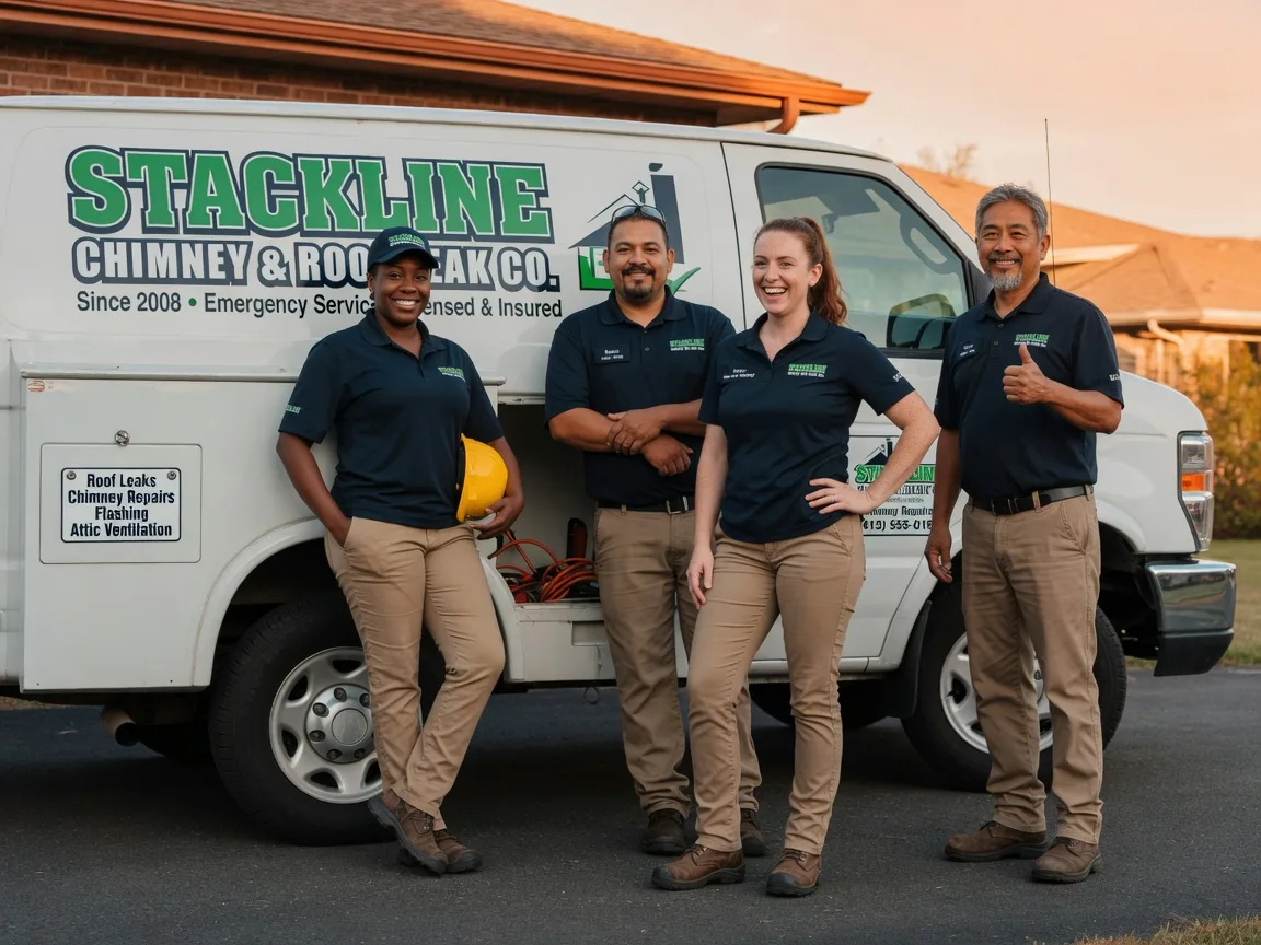 Chimney flashing repair company in Jasper, TX
